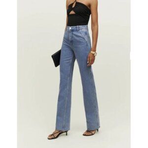 Classic Blue Flare Jeans from Reformation